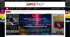 Desktop Screenshot of dancepinoy.com